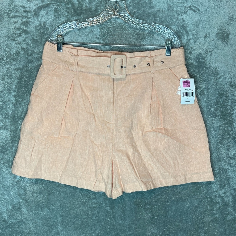 Ophelia Roe Juniors Shorts XL Relaxed Loose Retro Pastel Resortwear NWT